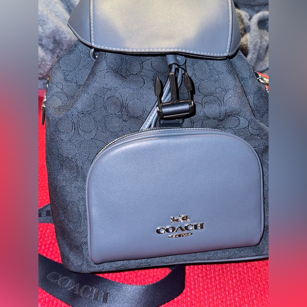 Coach Canvas Backpack